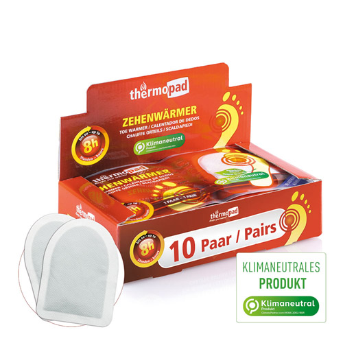 Thermopad Ohrievač prstov na nohách nalepovací 8h