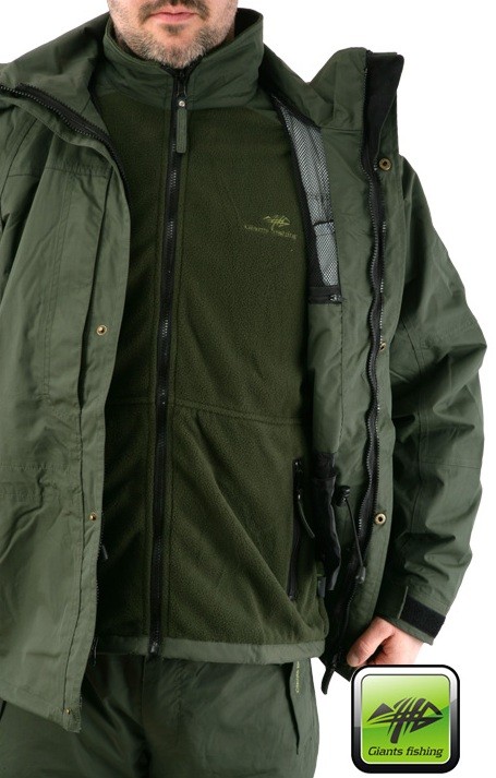 GIANTS FISHING BUNDA + KALHOTY EXCLUSIVE SUIT 3IN1