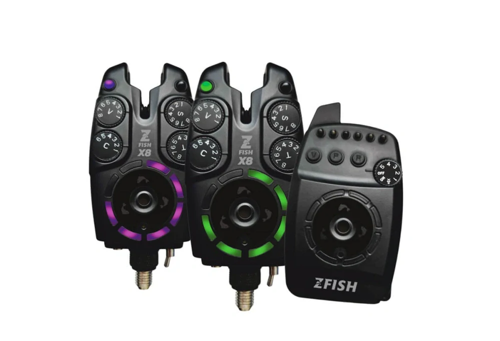ZFISH SADA HLÁSIČŮ BITE ALARM SET ZX8 PRO 2+1
