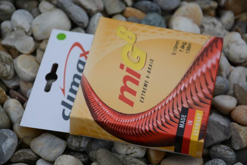 Climax miG 8 Braid Olive SB 135m 0,10mm / 7,9kg