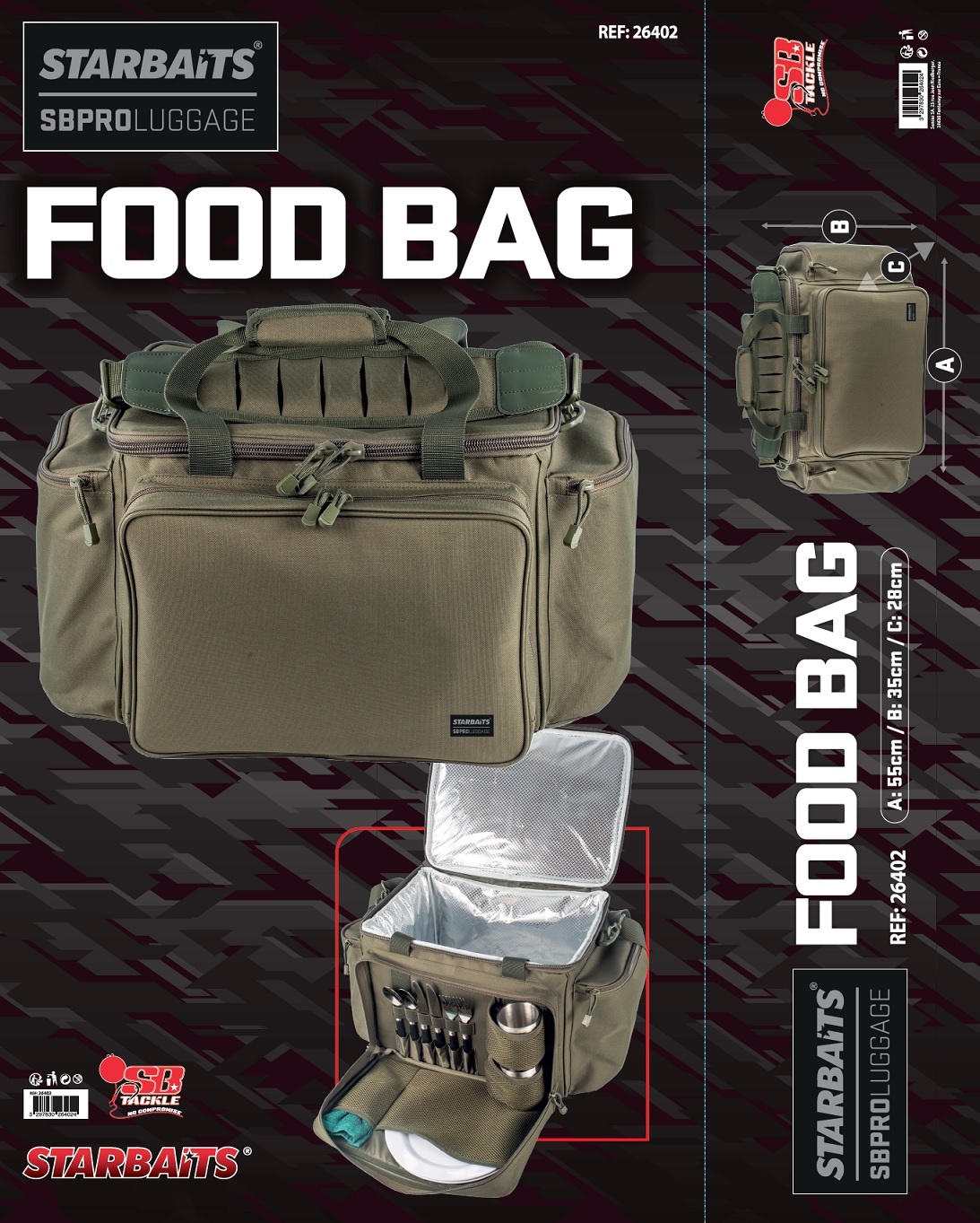 Starbaits PRO Food Bag (jedálenská taška)