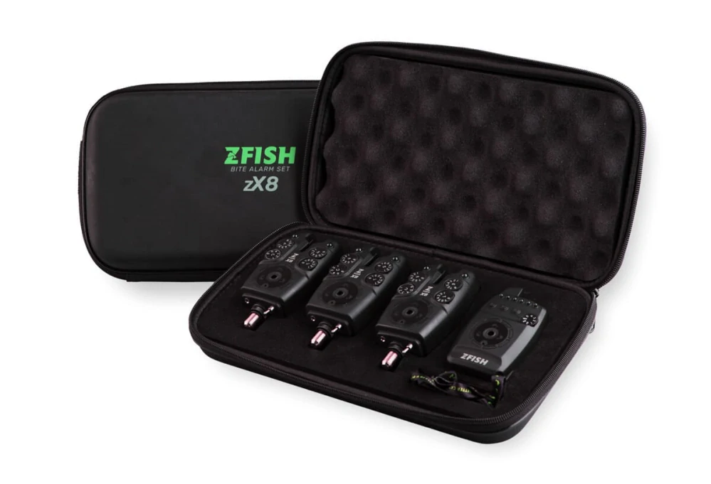 ZFISH SADA HLÁSIČŮ BITE ALARM SET ZX8 PRO 3+1