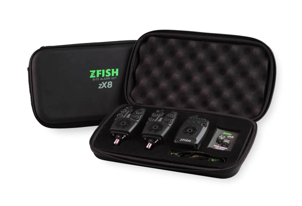 ZFISH SADA HLÁSIČŮ BITE ALARM SET ZX8 PRO 2+1